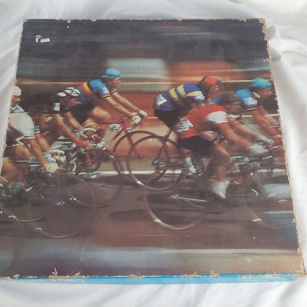Eaton 1978 Puzzle "Cycling" 500 Missing One Piece 18"x24"  Treasure Collection